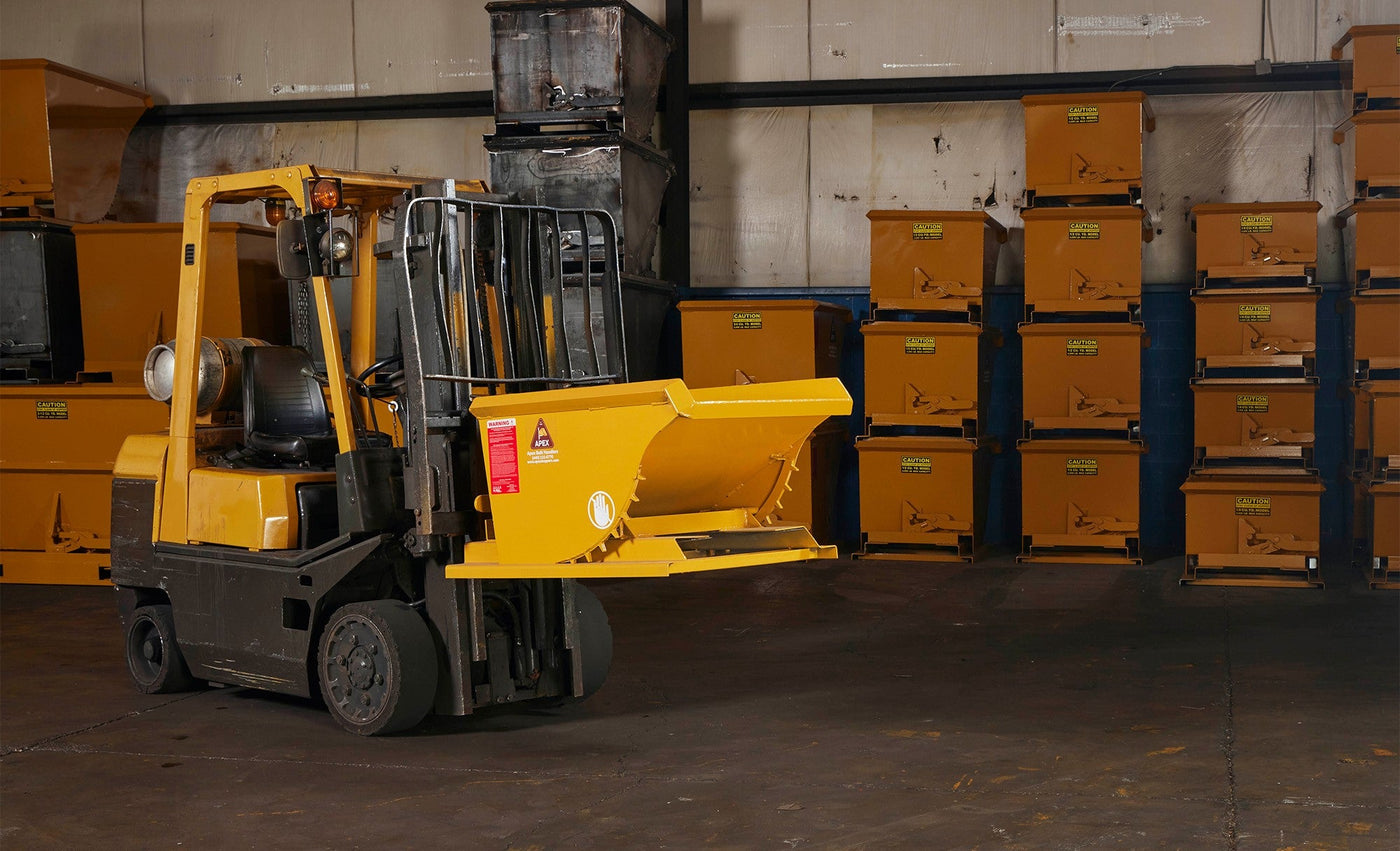 From Warehouse to Construction Site: Versatility of Apex Hoppers