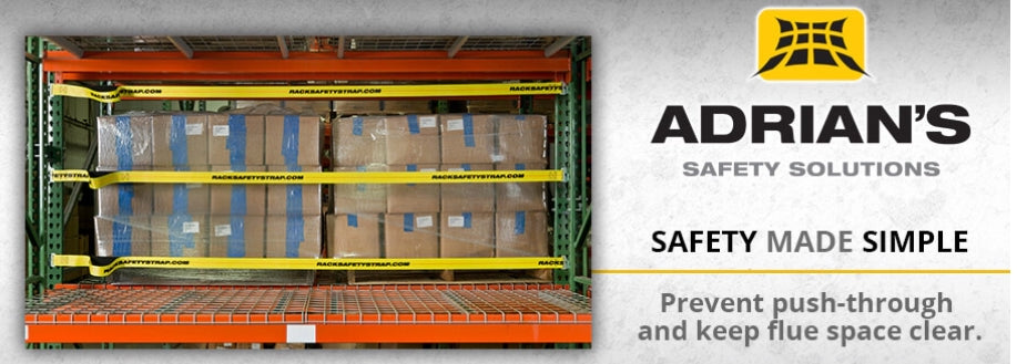 Keeping Your Warehouse Safe: The Power of Adrian's Safety Solutions Pallet Rack Safety Netting