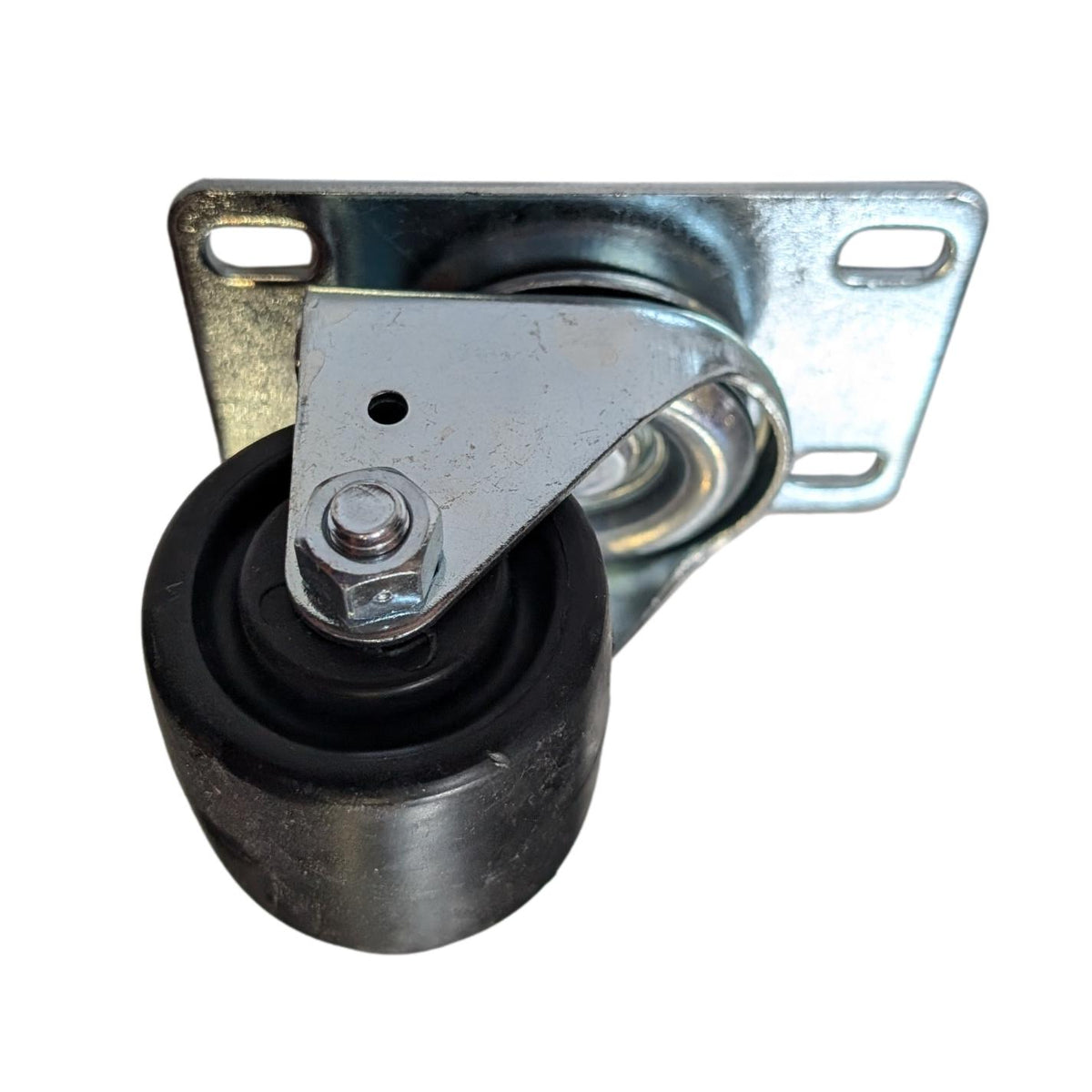 2" x 1-13/16" Polyolefin Wheel Low Profile Swivel Caster - 300 lbs. Capacity (4-Pack) - Durable Superior Casters