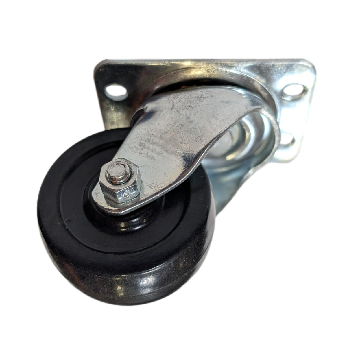 2" x 15/16" Hard Rubber Wheel Swivel Caster - 125 lbs. Capacity (4-Pack) - Durable Superior Casters