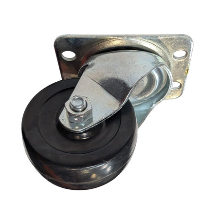 2" x 15/16" Soft Rubber Wheel Swivel Caster - 90 lbs. Capacity (4-Pack) - Durable Superior Casters