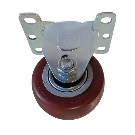 2-1/2" x 1-1/4" Poly-Pro Wheel Rigid Caster - 250lbs capacity - Durable Superior Casters