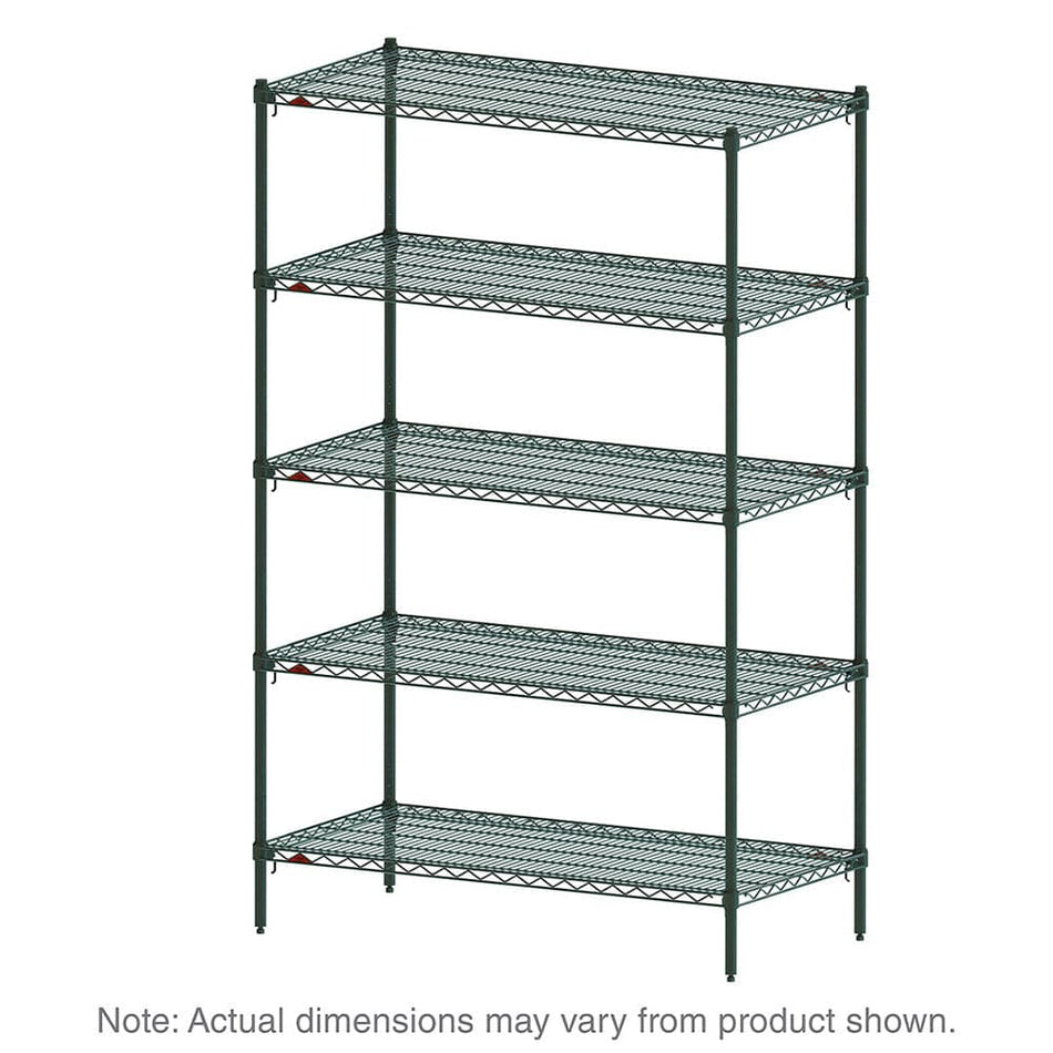 Metro - Super Adjustable Super Erecta 5-Shelf Industrial Wire Shelving Starter Unit - Metro