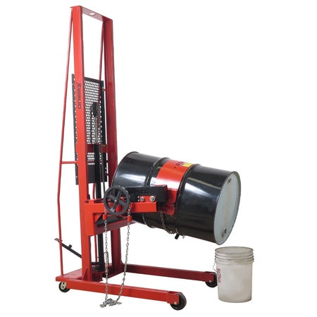 Manual Drum Rotator for Wesco Stackers, 800 lb Capacity - Wesco