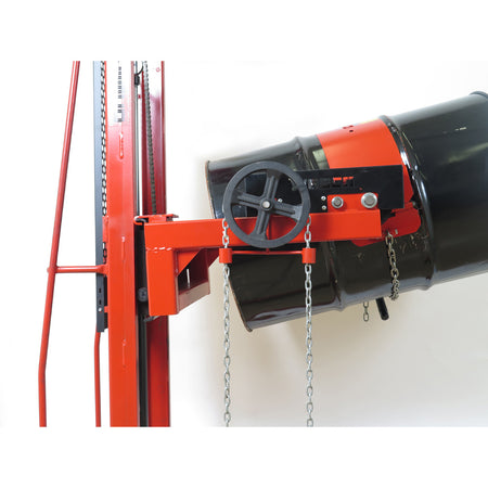 Manual Drum Rotator for Wesco Stackers, 800 lb Capacity - Wesco