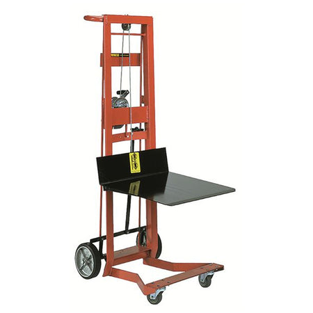 Four-Wheeled Winch Lift with Auto Brake, 750 lb Capacity - Wesco