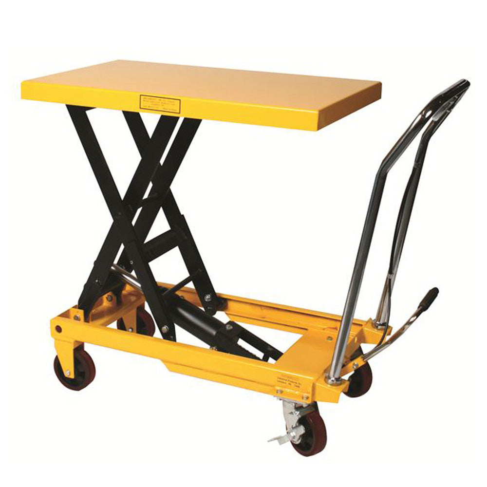 Heavy Duty Scissors Lift Table, 1650-2200 lb Capacity - Wesco