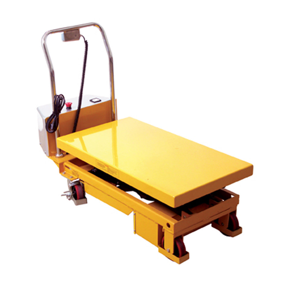 Powered Lift Double Scissors Table with 770 lb Capacity - Wesco