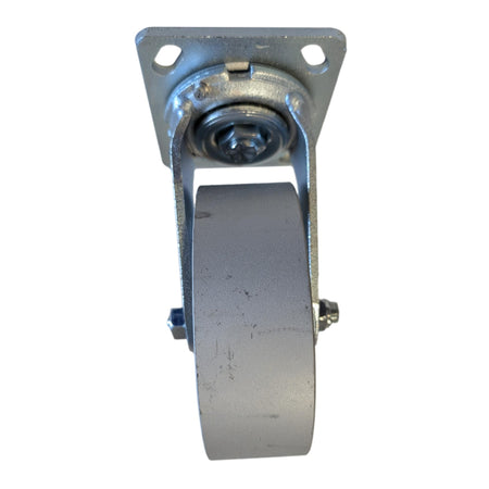 6" x 2" Heavy Duty Semi-Steel Wheel Swivel Caster - 1250 lbs. Capacity - Durable Superior Casters