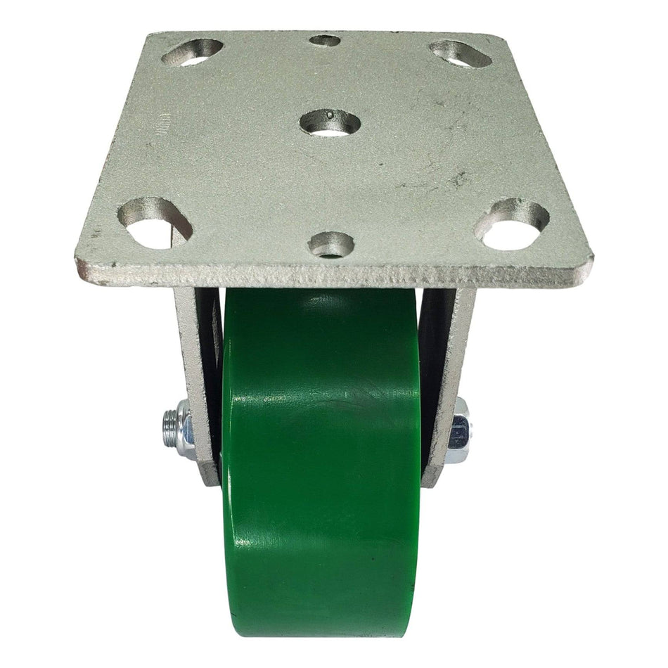 5" x 2" Polyon Cast Wheel Rigid Caster - Durable Superior Casters - product view 2