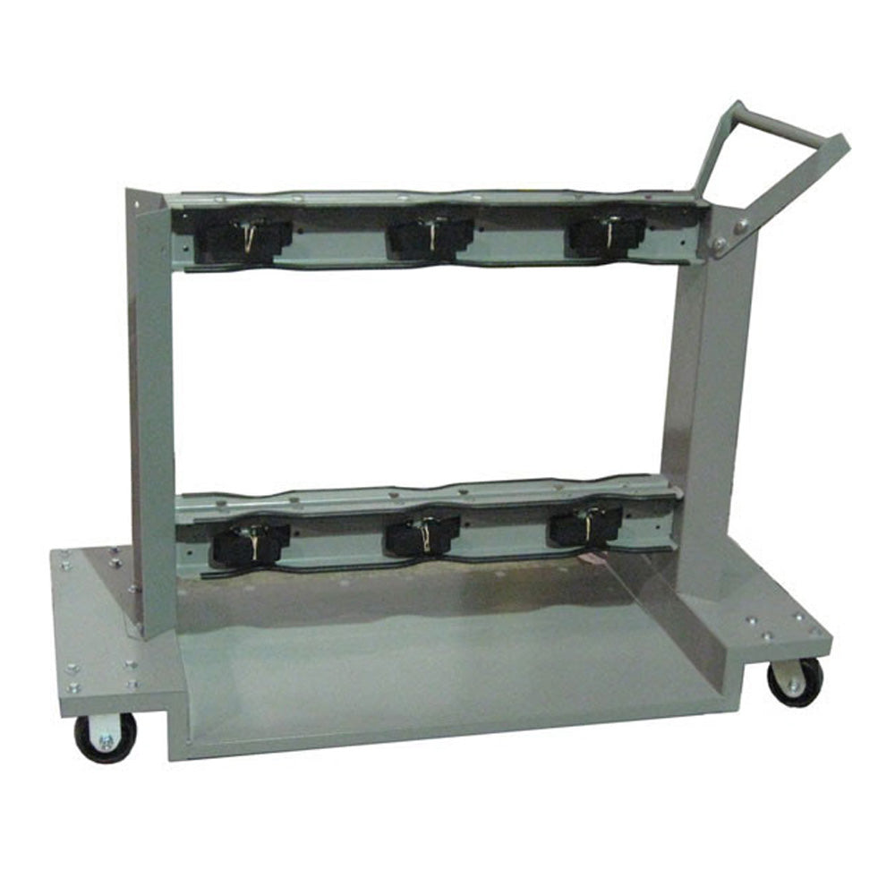 Gas Cylinder Cart, 6 Cylinder Capacity - 35058 - Justrite