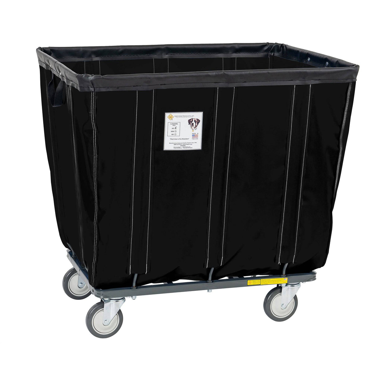 Standard Vinyl Basket Truck - 8 Bushel - R&B Wire