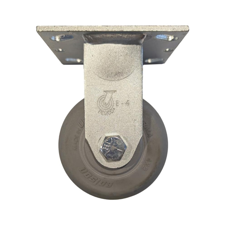 4" x 2" Colson Performa Wheel Rigid Caster - 500 lbs. Capacity