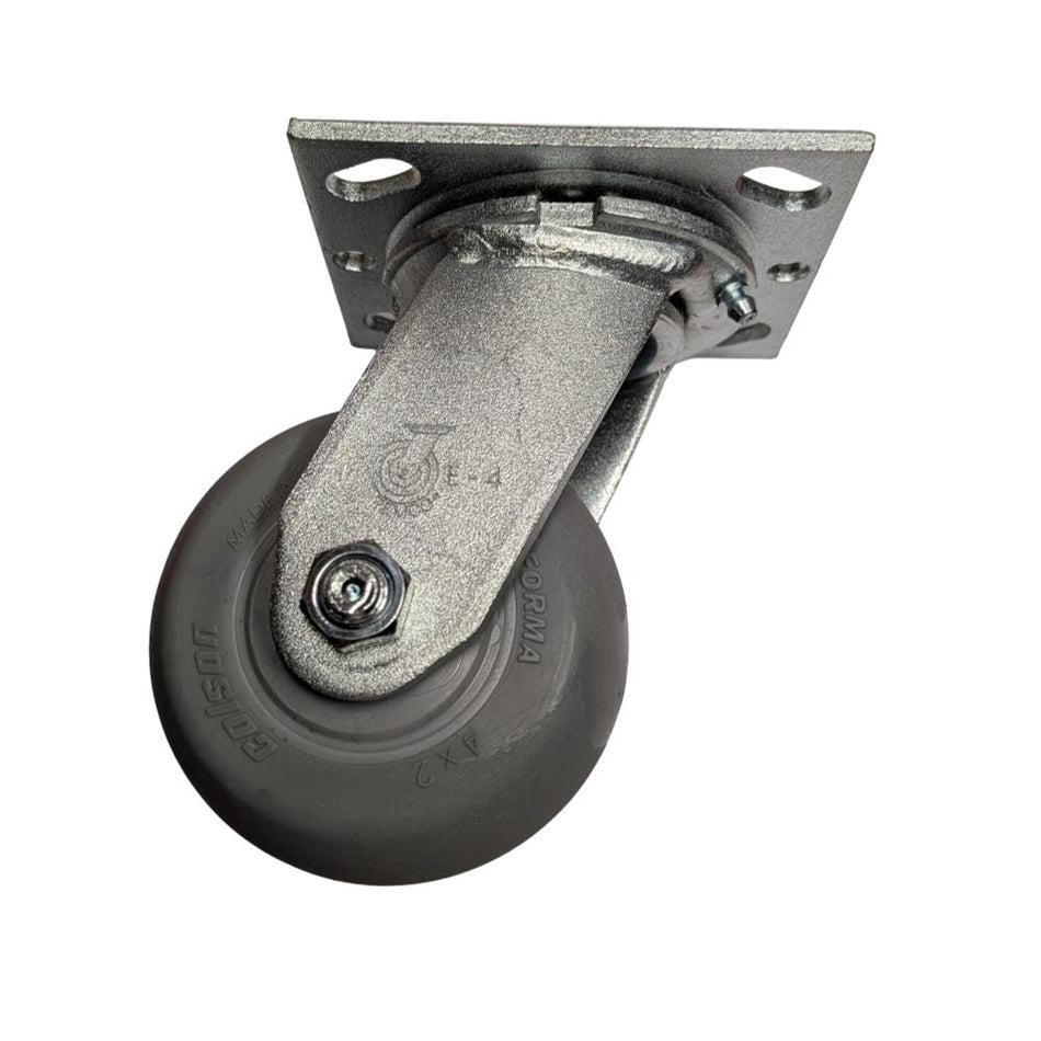 4" x 2" Colson Performa Swivel Caster w/ Top Lock Brake - 500 lbs. Cap.