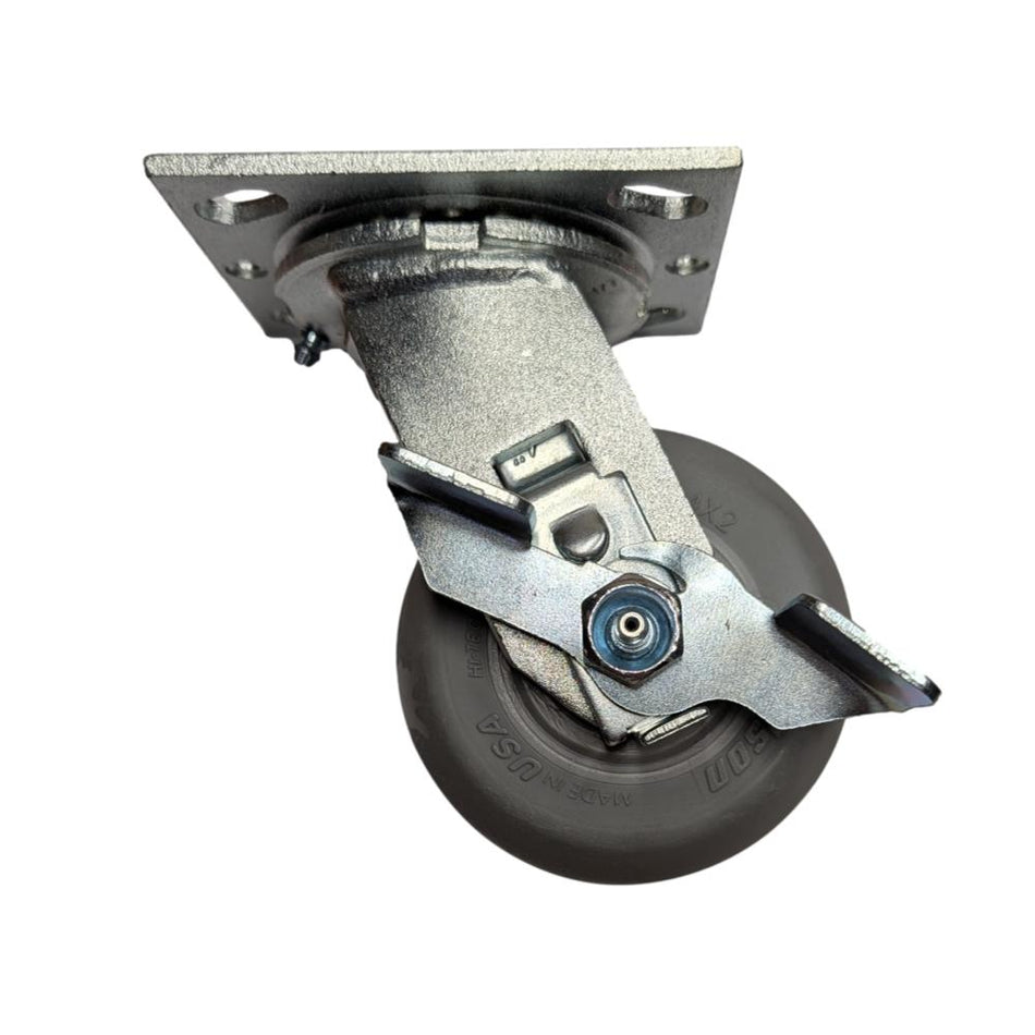 4" x 2" Colson Performa Swivel Caster w/ Top Lock Brake - 500 lbs. Cap.