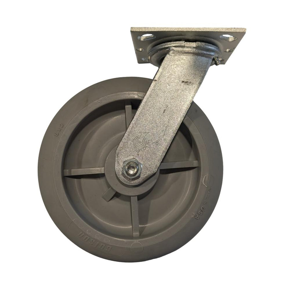 8" x 2" Colson Performa Wheel Swivel Caster - 600 lbs. Capacity