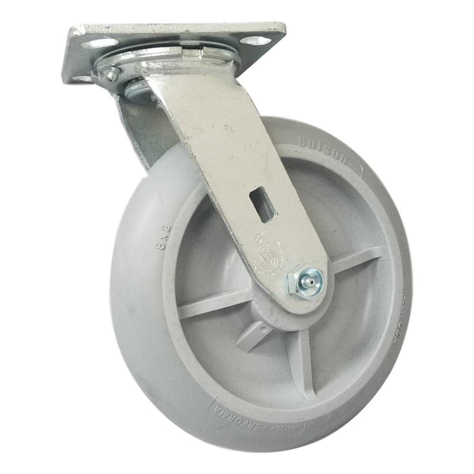 8" x 2" Colson Performa Wheel Swivel Caster - 600 lbs. Capacity - Colson