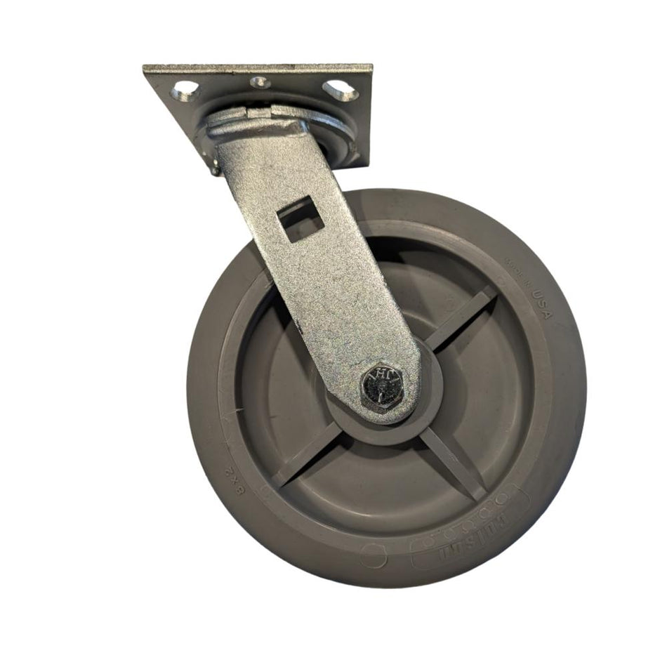 8" x 2" Colson Performa Wheel Swivel Caster - 600 lbs. Capacity