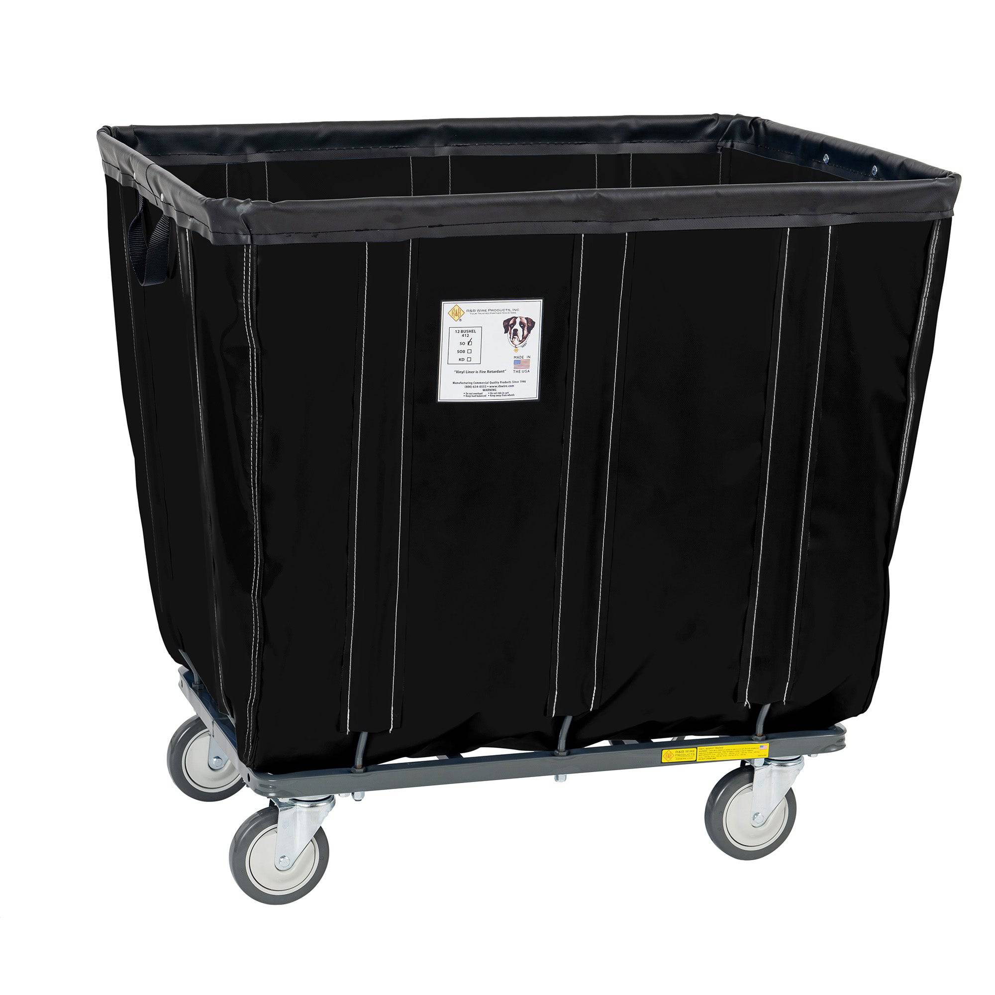 Standard Vinyl Basket Truck - 12 Bushel - R&B Wire