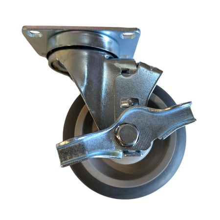 4" x 1-1/4" Thermo-Pro Wheel Caster w/ Dust Cap - 250 lbs. capacity - Durable Superior Casters