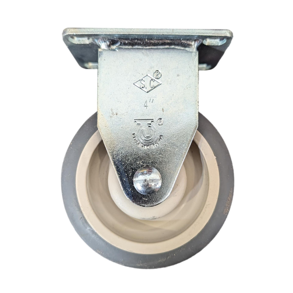 4" x 1-1/4" Thermo-Pro Wheel Caster w/ Dust Cap - 250 lbs. capacity - Durable Superior Casters