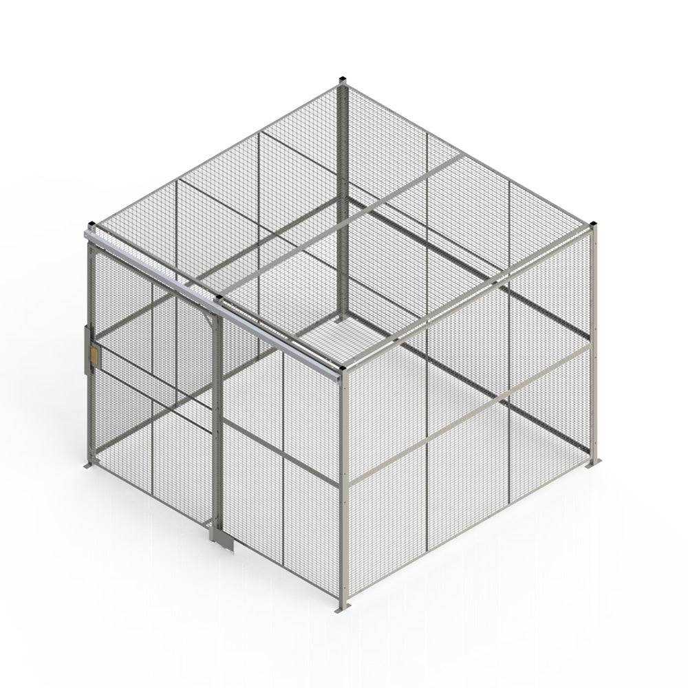 840 Spec Woven Wire Kits - 4 Sided Partition Cage - WireCrafters