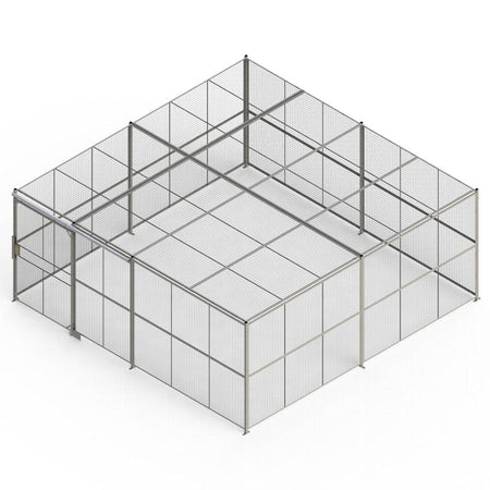 840 Spec Woven Wire Kits - 4 Sided Partition Cage - WireCrafters