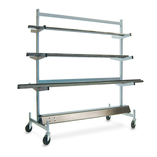 Raymond Pipe Rack with Brakes - 1200 lb Capacity