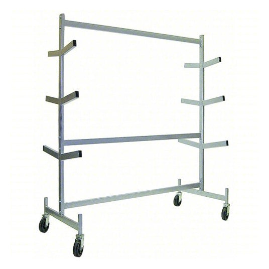 Raymond Pipe Rack with Brakes - 1200 lb Capacity