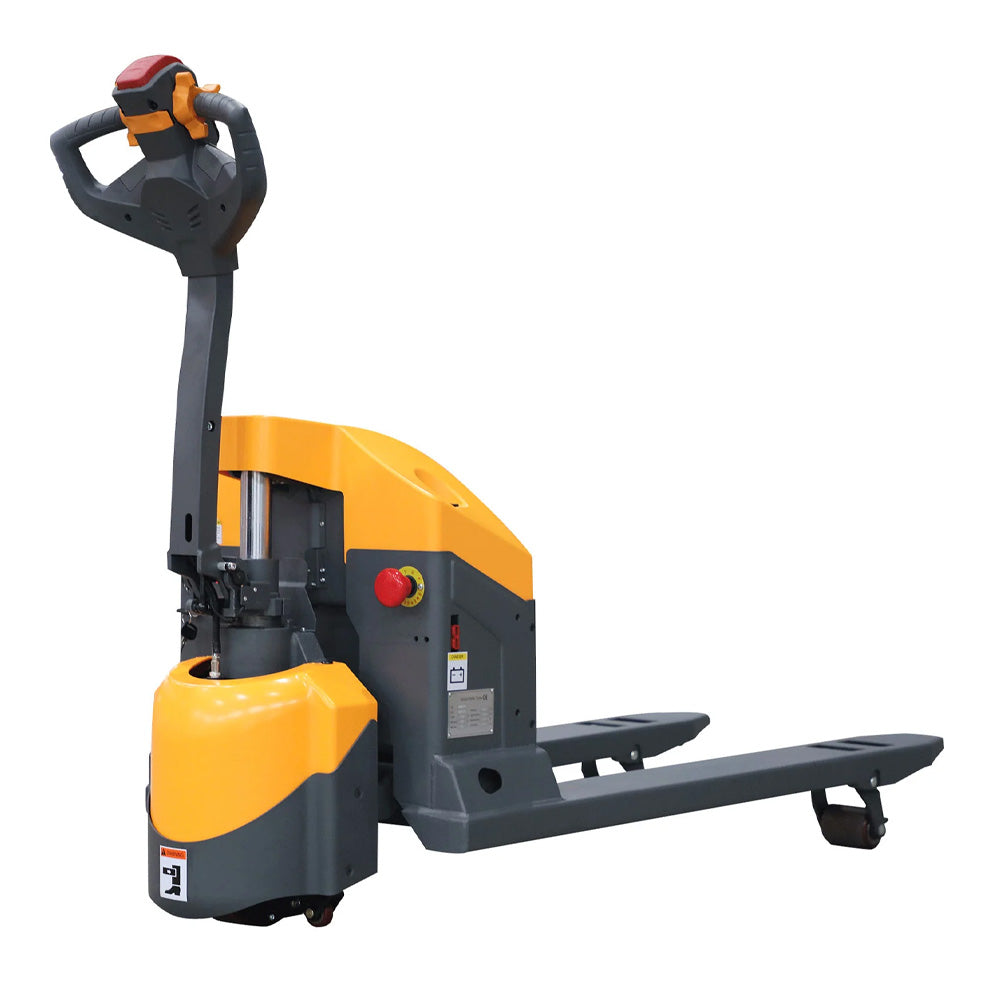 Full Electric Pallet Jack with Emergency Key Switch, 3300-4400lbs Cap. - Apollo Forklift