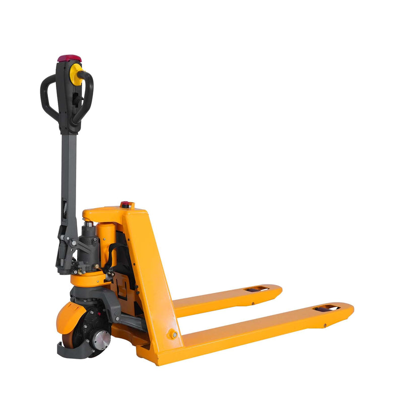 Lithium Full Electric Pallet Jack, 3300 lbs Capacity, 48" x 27" Forks