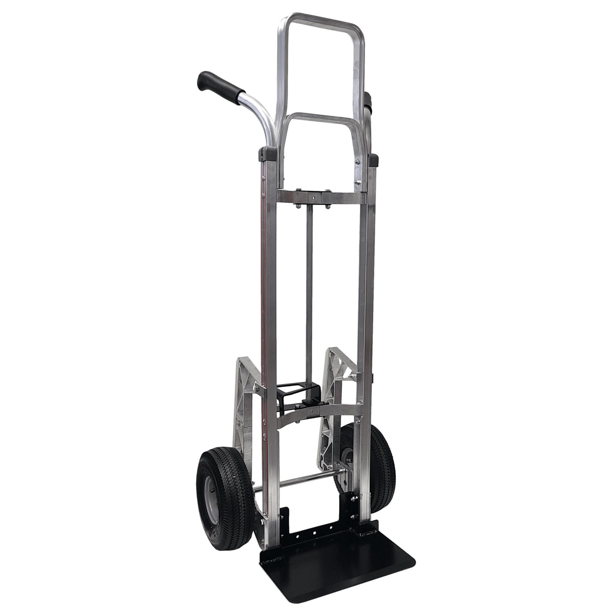 B&P Double Grip Curved Back Hand Truck with Keg Hook - B&P Manufacturing