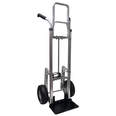 B&P Double Grip Curved Back Hand Truck with Keg Hook - B&P Manufacturing