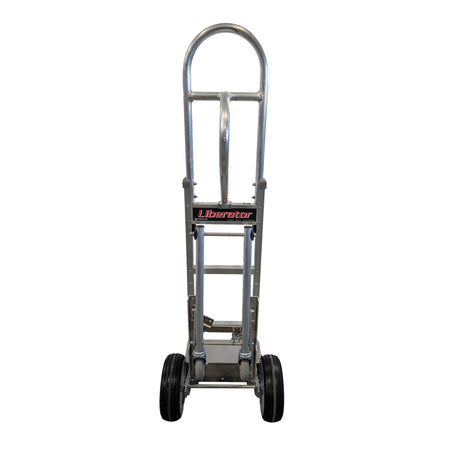 B&P Aluminum Hand Truck 60" w/ 4th Wheel Attachment - 600lb Capacity - B&P Manufacturing