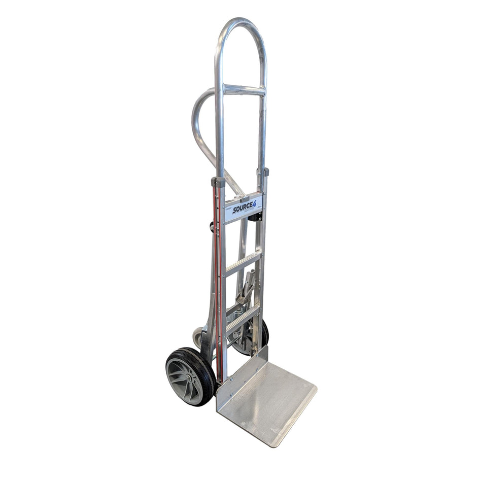 B&P Aluminum Hand Truck 60" w/ 4th Wheel Attachment - 600lb Capacity additional view