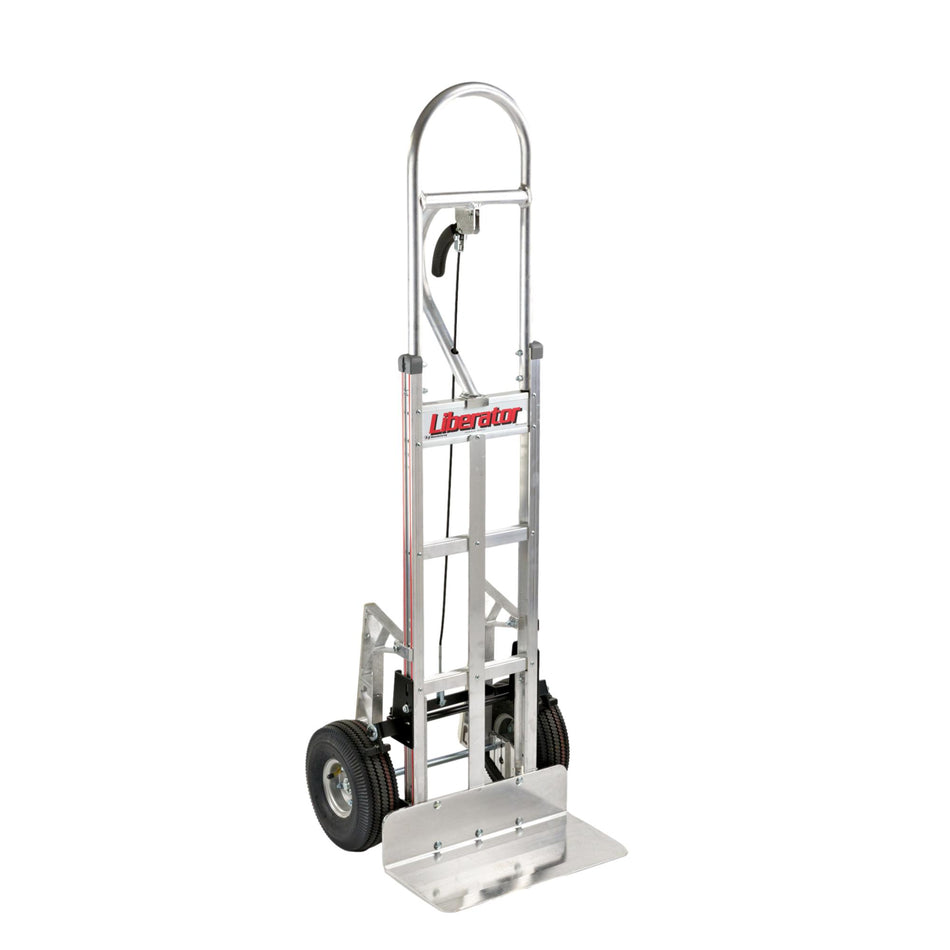 B&P Disk Brake Double Grip Hand Truck - 600 lbs Capacity - B&P Manufacturing