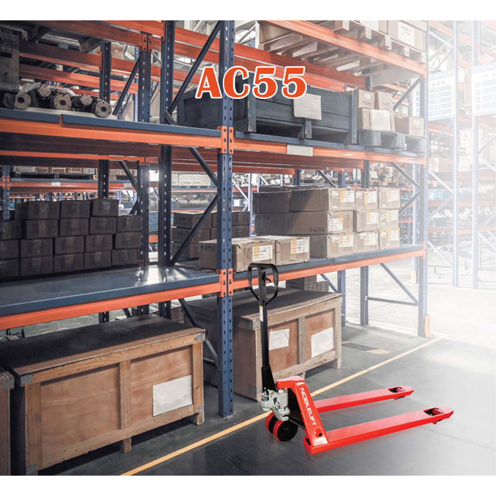 AC55 Premium Manual Pallet Truck - 5500lb Capacity - Noblelift