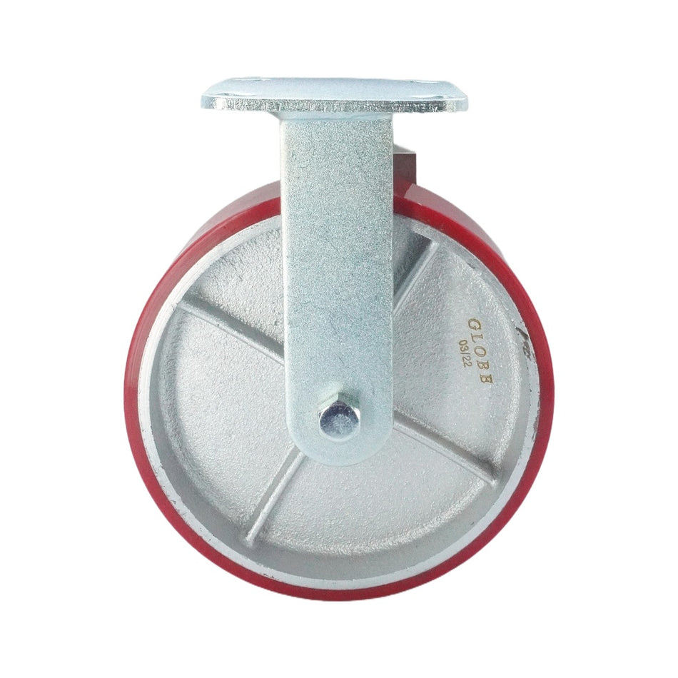 7.75in x 2in PU (Iron Core) Top Plate Rigid - 926 lbs