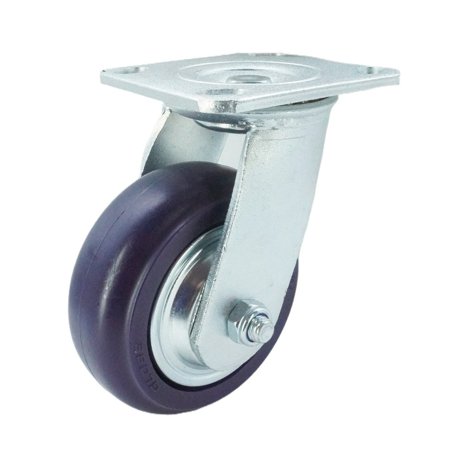 5in x 2in Nylon Top Plate Swivel Caster - 772 lbs alternate view