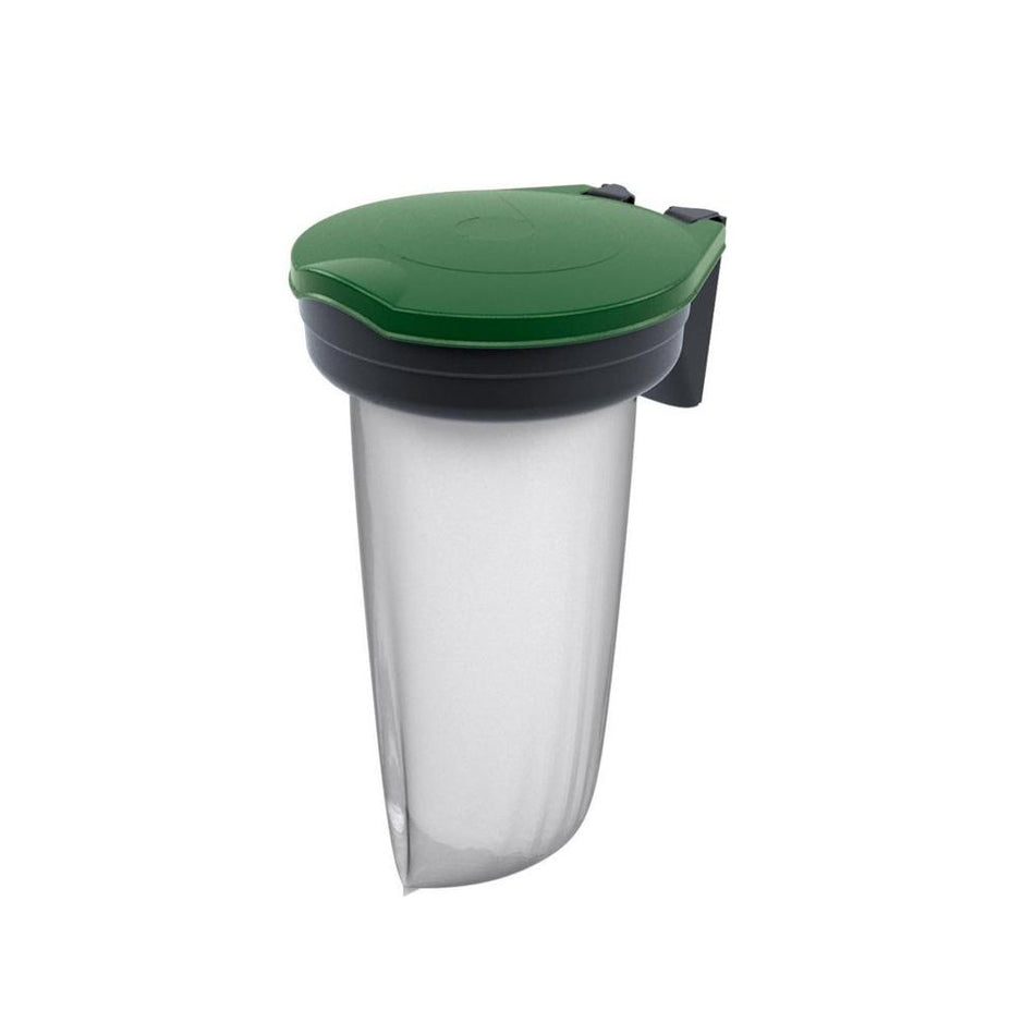 Skipper Wall Mounted Bin Kit - recycling receptacle