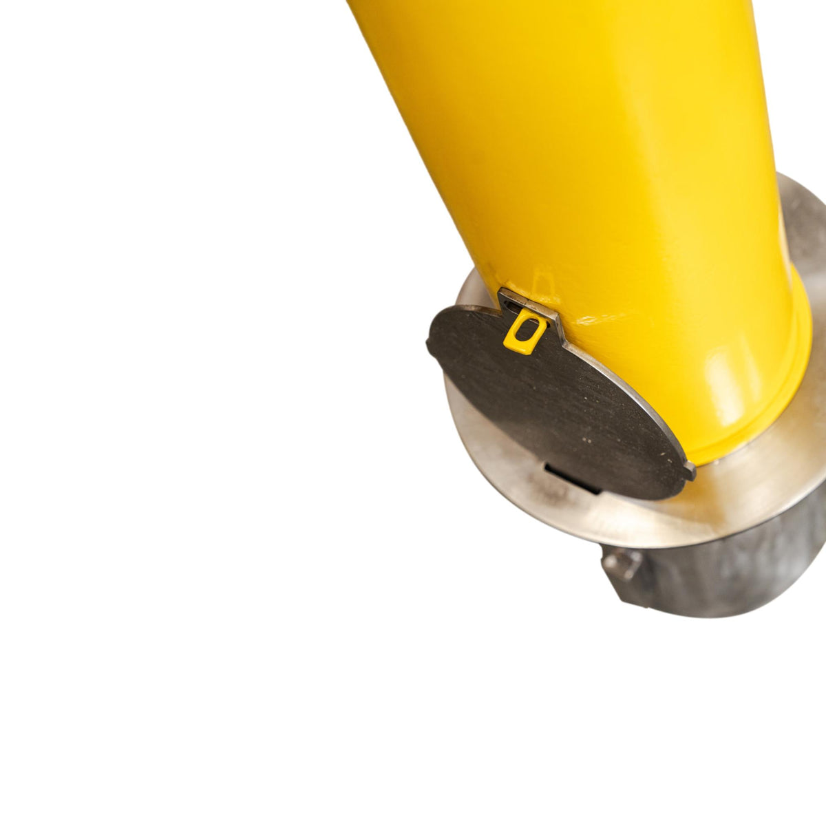 Removable Steel Bollard 6" x 36" with Sleeve - Padlock Security Post - S4 Bollards