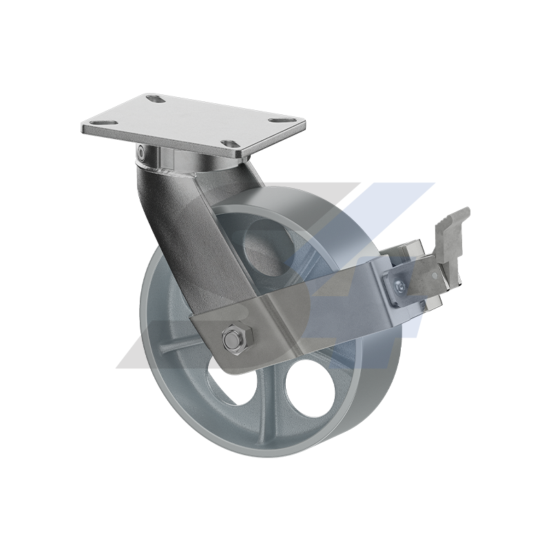 10 x 3" Zinc, Kingpinless Swivel Caster with Face - C092.47A