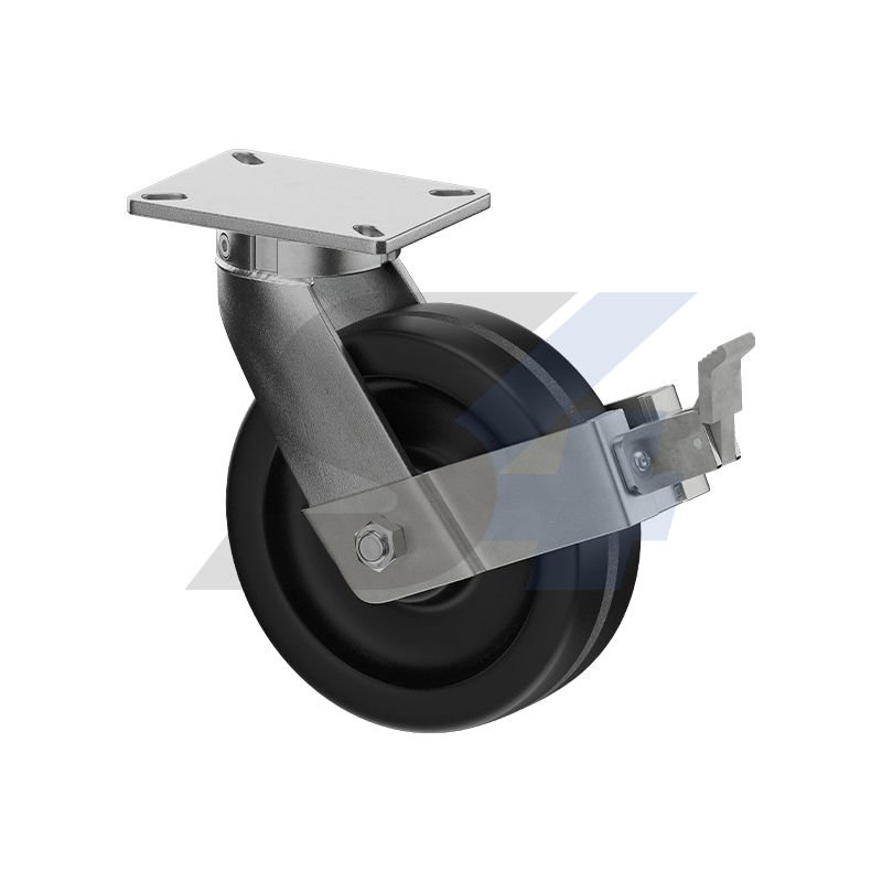 10 x 3" Zinc, Kingpinless Swivel Caster with Face - C092.47E