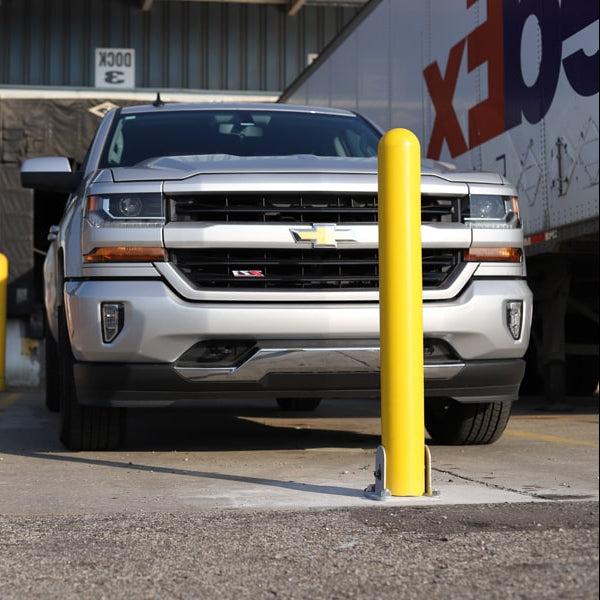 6" x 42" Collapsible Locking Bollards