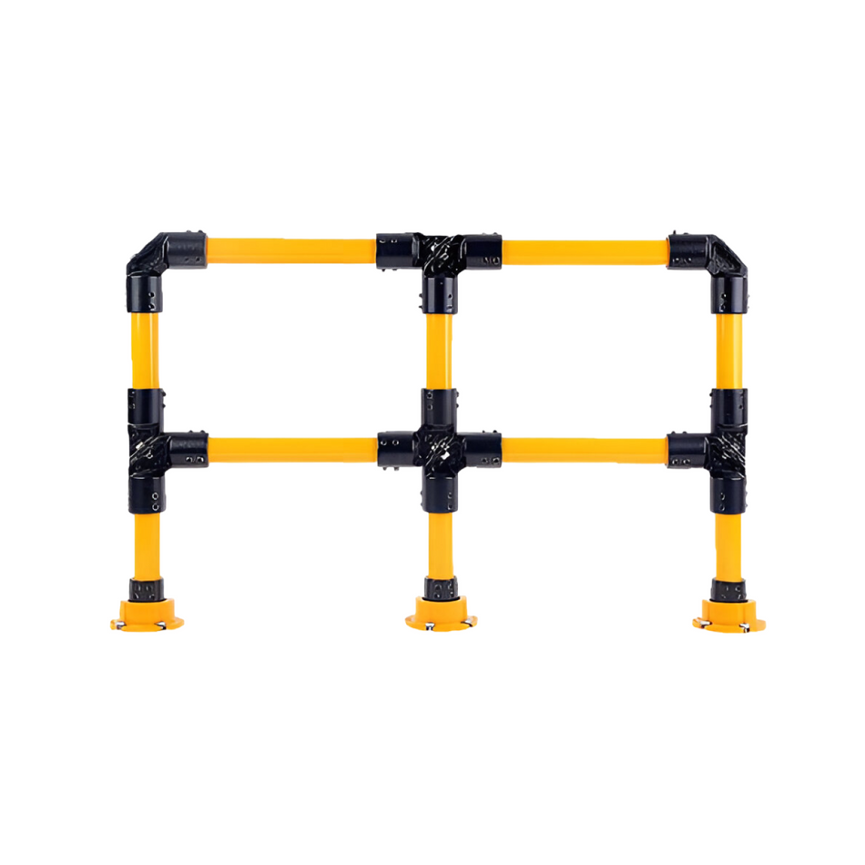 Coreflex Double Guard Railing Starter Unit - Modular Impact Absorbing System