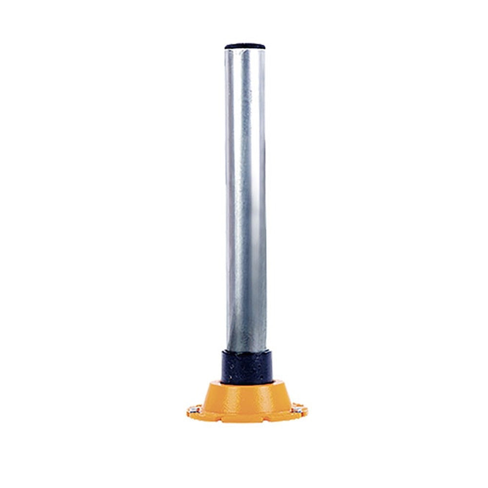 CoreFlex Adjustable Height Shock-Absorbing Bollard - Galvanized Steel - ANNT Bollards