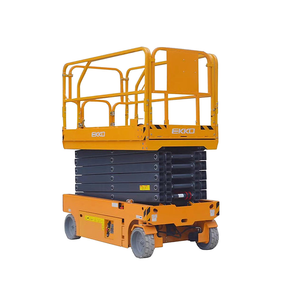 ES40E Scissor Aerial Work Platform - 500 lbs Capacity, 13' Lift