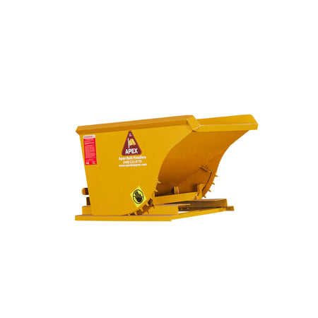 Heavy Duty Hopper - 0.5 Cubic Yard - 4,000 lbs Capacity - Apex Hoppers