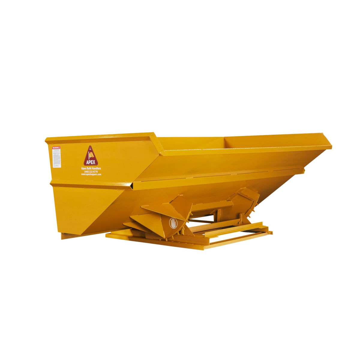 Heavy Duty Hopper - 5 Cubic Yards - 8,000 lbs Capacity - Apex Hoppers