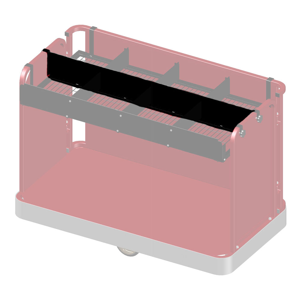 Insert Divider for 3 Sided Cart Shelf - Storage Products Group